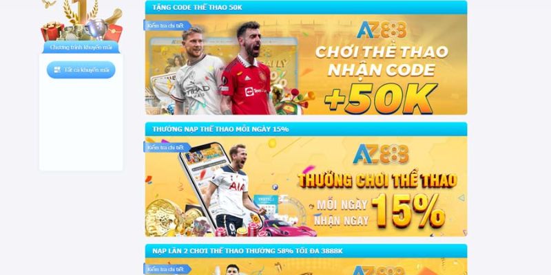 Ưu đãi dành cho sảnh cược thể thao Ưu đãi dành cho sảnh cược thể thao